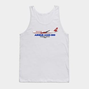 Airbus A340-500 - Kingfisher Airlines Tank Top